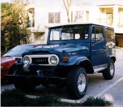 Get full size image - my Land Cruiser at my old apartment complex