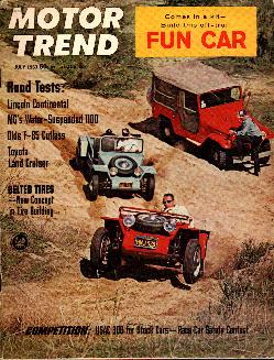 July 1963 Motor Trend Magazine cover